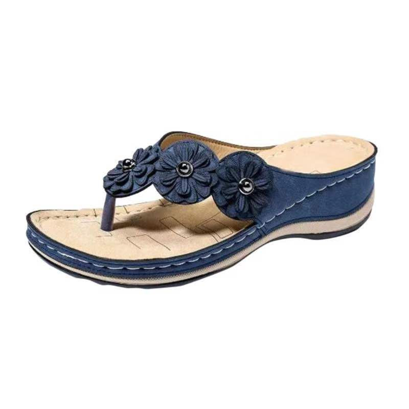 Three Flower Toe Shoes