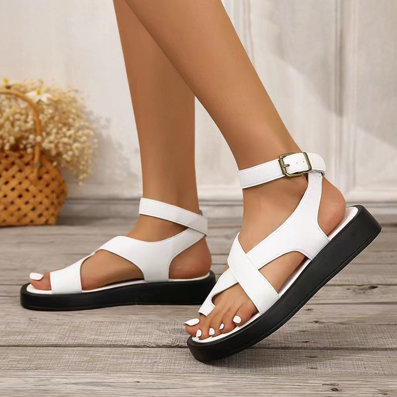 Buckle Outwear Sandals