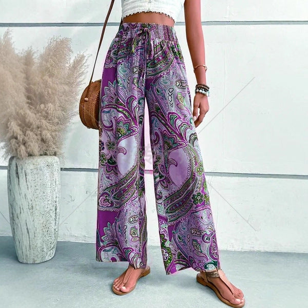 Women'S High-Waisted Wide-Leg Pants
