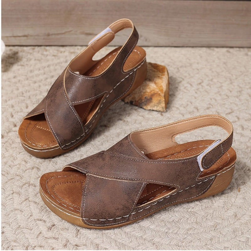 Colorblock Beach Shoes Slippers