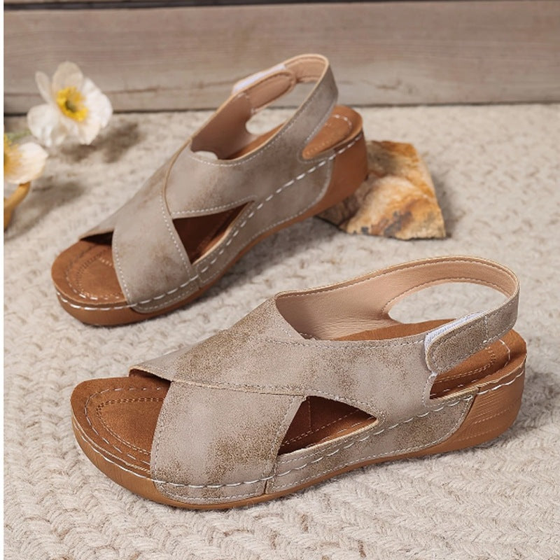 Colorblock Beach Shoes Slippers