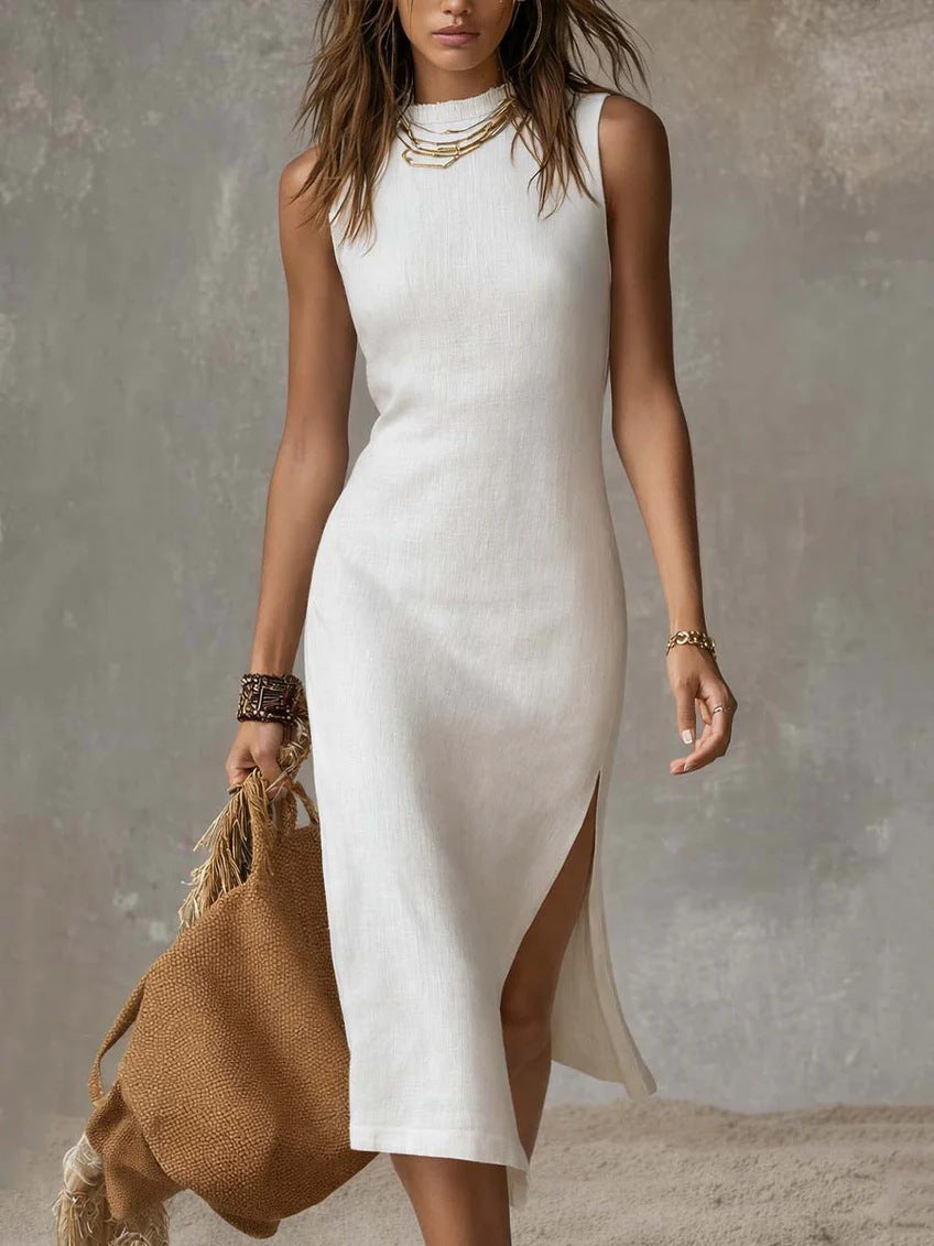 High Slit Temperament Dress